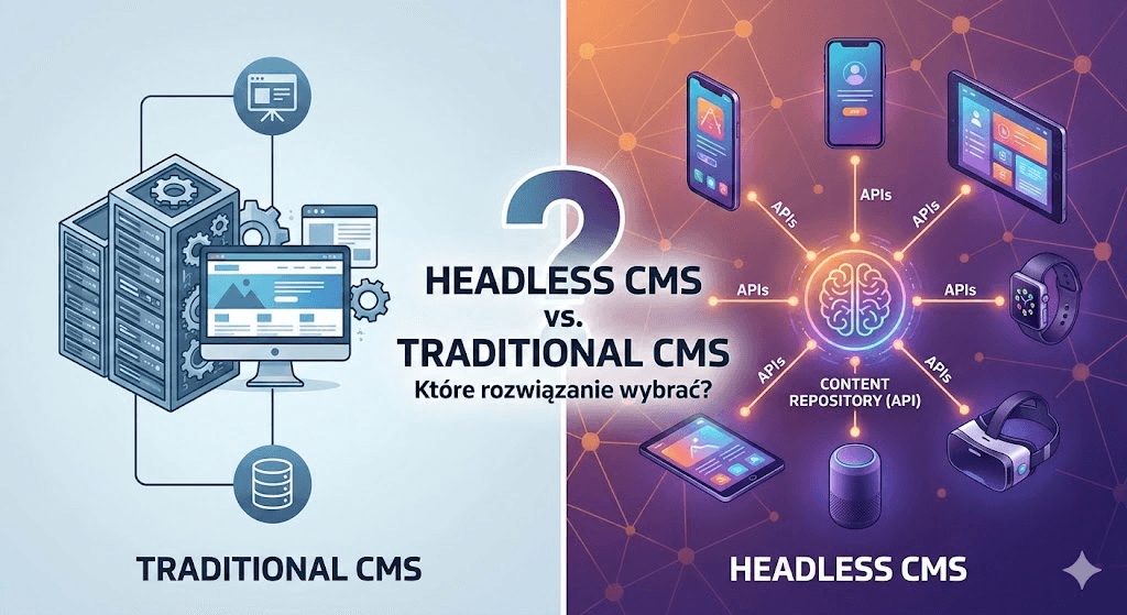 Headless CMS vs. Traditional CMS. Which solution should you choose for your project?